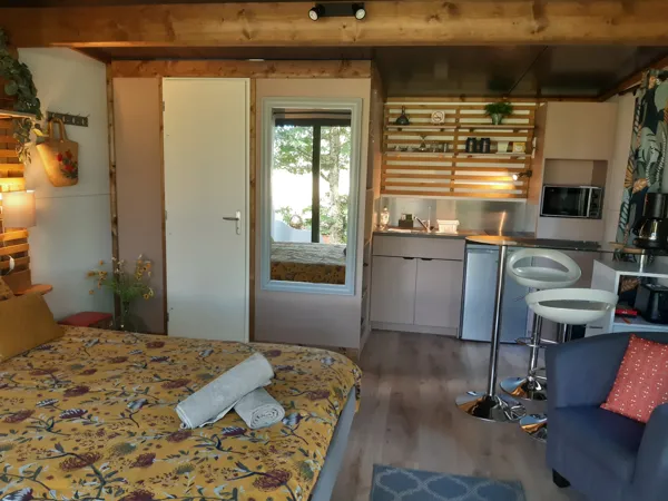 Tiny House, tente Safari et chalet du lac à l&rsquo;Etang du Camp